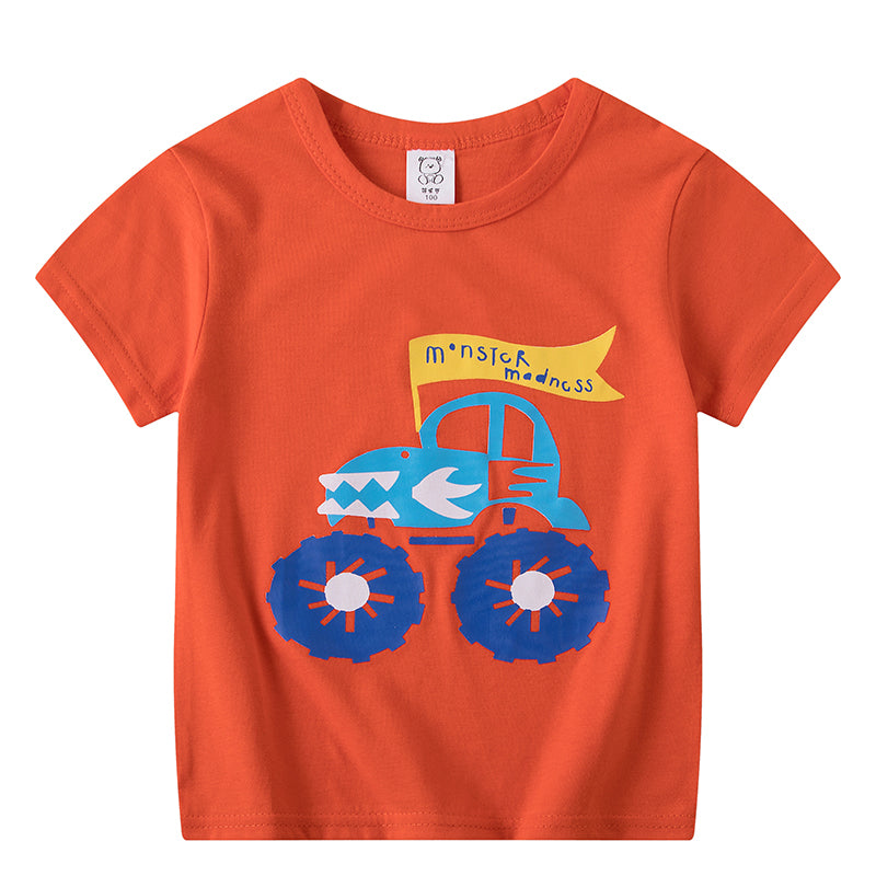 Baby Casual Top Cartoon Bottoming Shirt