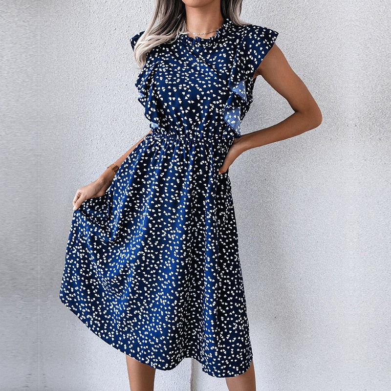 Butterfly Sleeve Dress