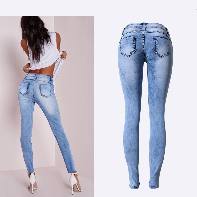 Jaliyah Low Waist Skinny Jeans-Bottoms