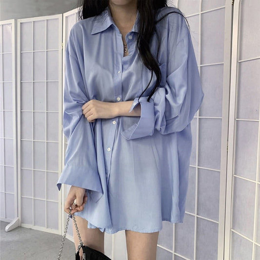 Avery oversize Shirt -Tops