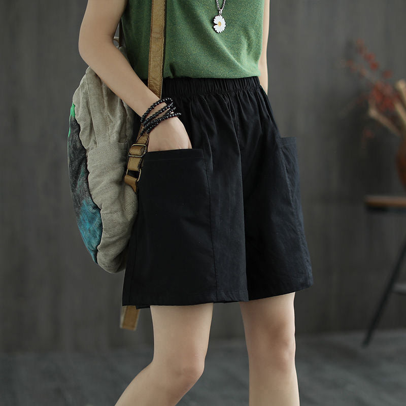 Eve Oversized Shorts-Bottoms