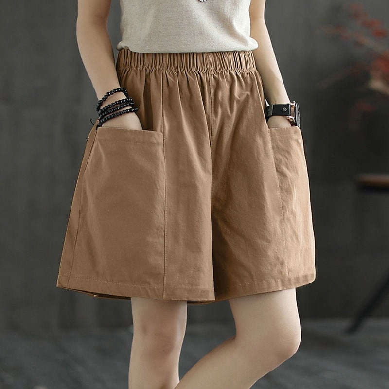 Eve Oversized Shorts-Bottoms