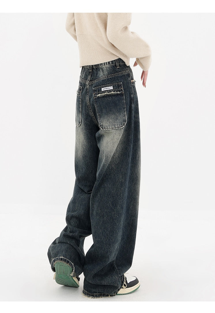 Mae High Waist Jeans-Bottoms