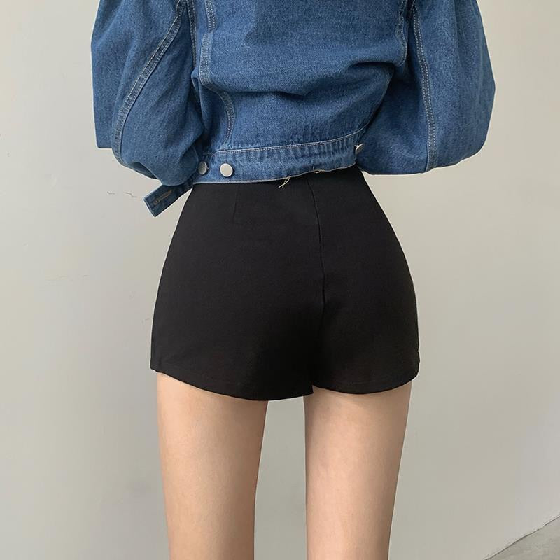 Amanda Sexy Split Shorts Skirt-Bottoms