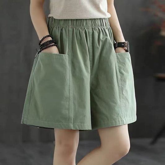 Eve Oversized Shorts-Bottoms