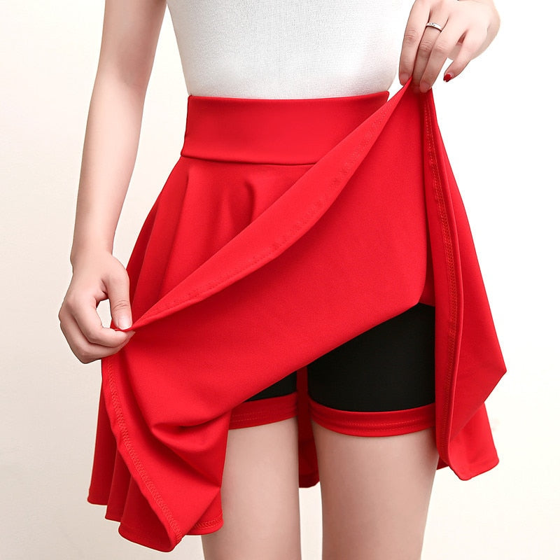 Scarlet Mini Skirt-Bottoms