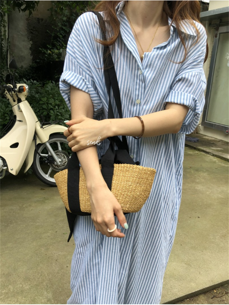 Oversized Long Cotton Dresses