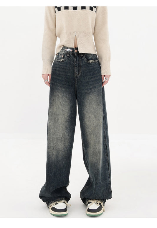 Mae High Waist Jeans-Bottoms