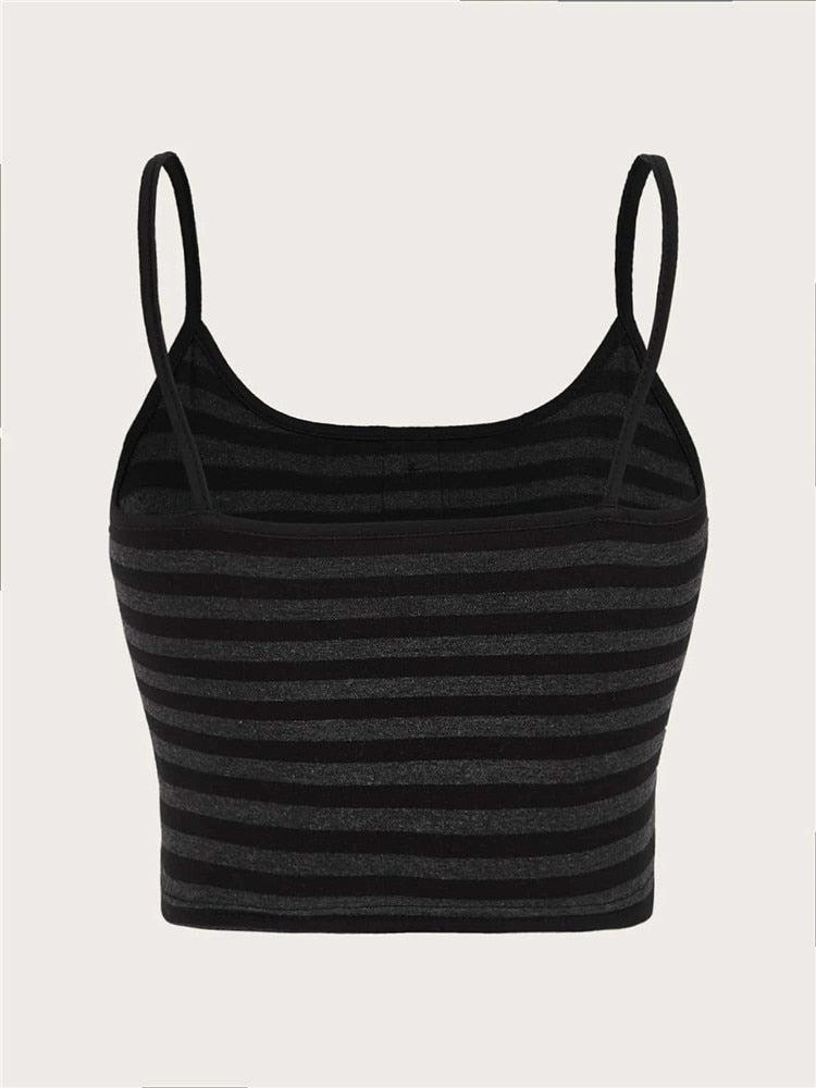 Michelle Punk Striped Cami-Tops