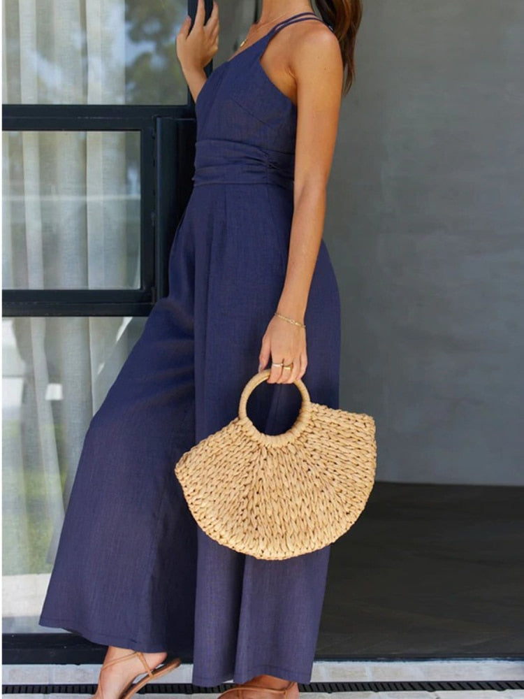 Wide Leg Jumpsuit