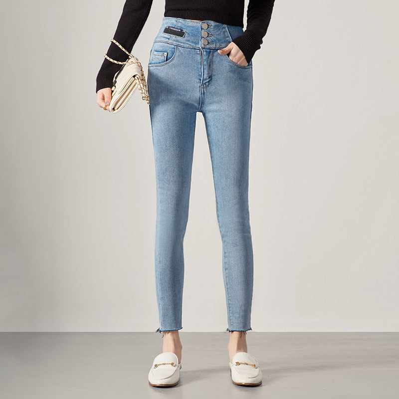 Mallory Denim Pants-Bottoms