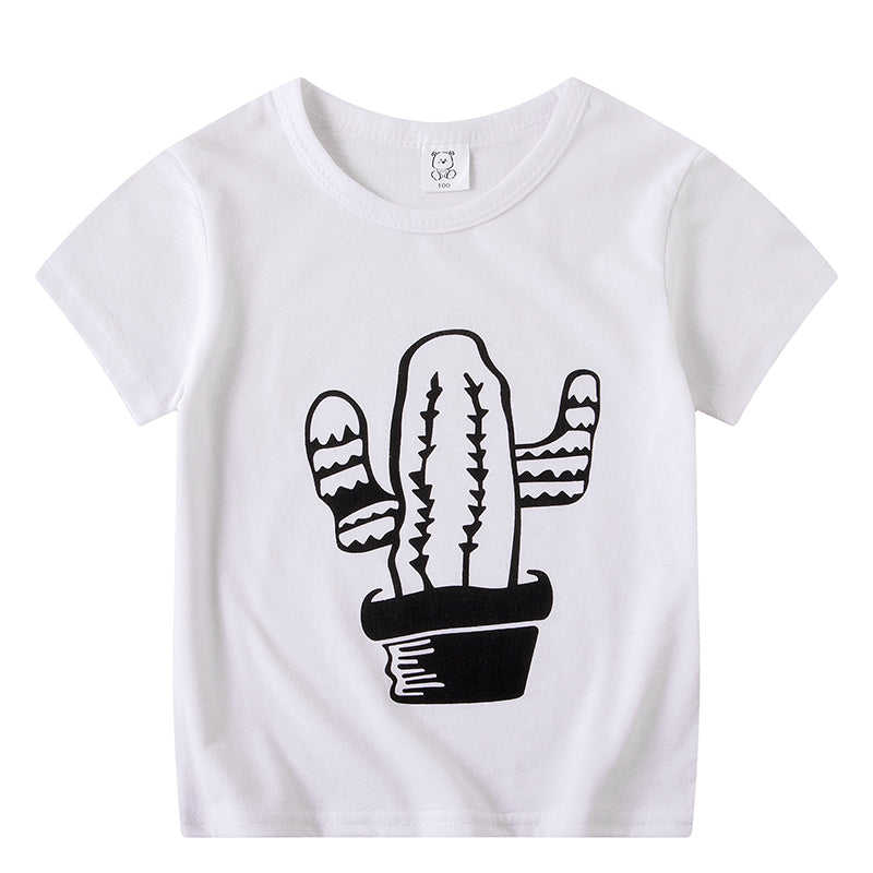 Baby Casual Top Cartoon Bottoming Shirt