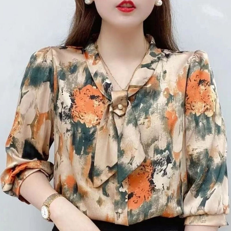 Addilyn Chiffon Blouse-Tops