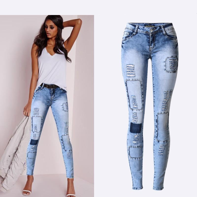 Jaliyah Low Waist Skinny Jeans-Bottoms