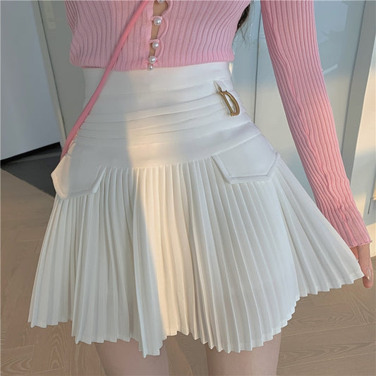 Cameron Pleated Skirt-Bottoms