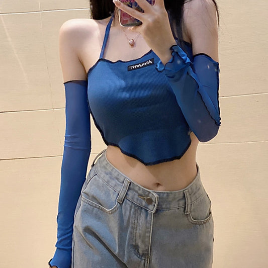 Rylie Ribbed Crop-Tops