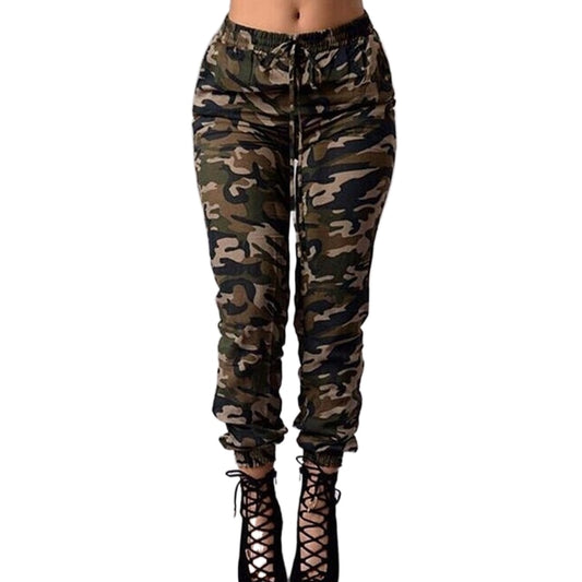 Ariya Camouflage Trousers-Bottoms